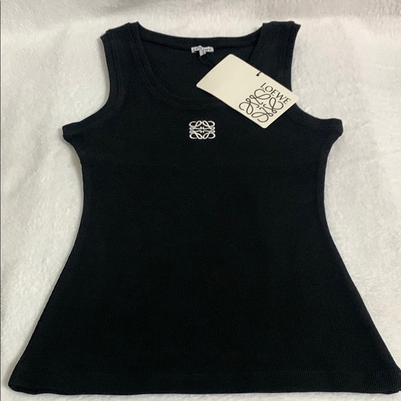 Loewe Black Women's Tank Top - Picture 1 of 5